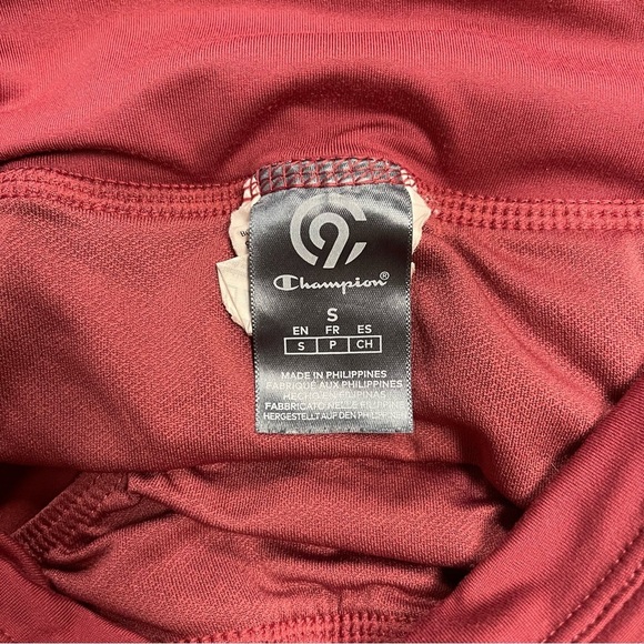 Champion Running Shorts Women's Size Small Brick Red 2.5" Inseam Stretch Knit - Picture 9 of 9